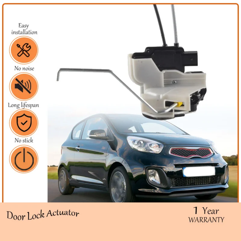 Front Left/Right Door Actuator Lock Latch for Kia Picanto 2009-2014,oem 813201Y040,81310-1Y040,813101Y040,81320-1Y040
