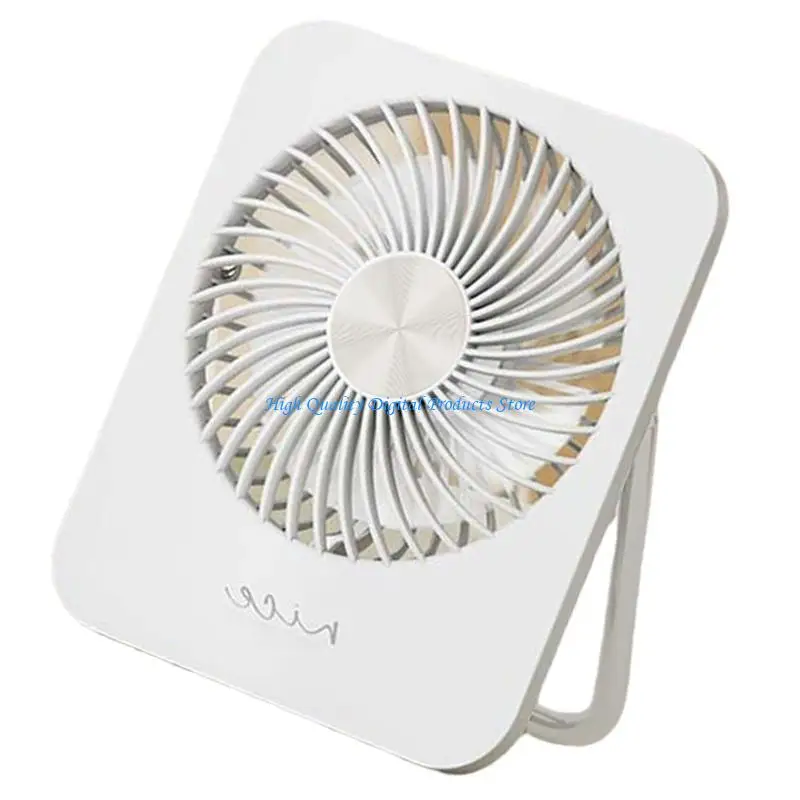 U2JE USB Desk Fan, 3 Speed Personals Small Desktt Table Quiet USB -fan voor thuis