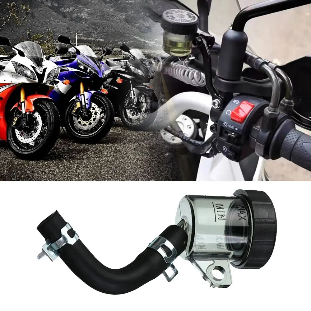 

Universal Motorcycle Front Brake Clutch Fluid Bottle Master Cylinder Oil Reservoir Tank Cup for Honda Suzuki Kawasaki