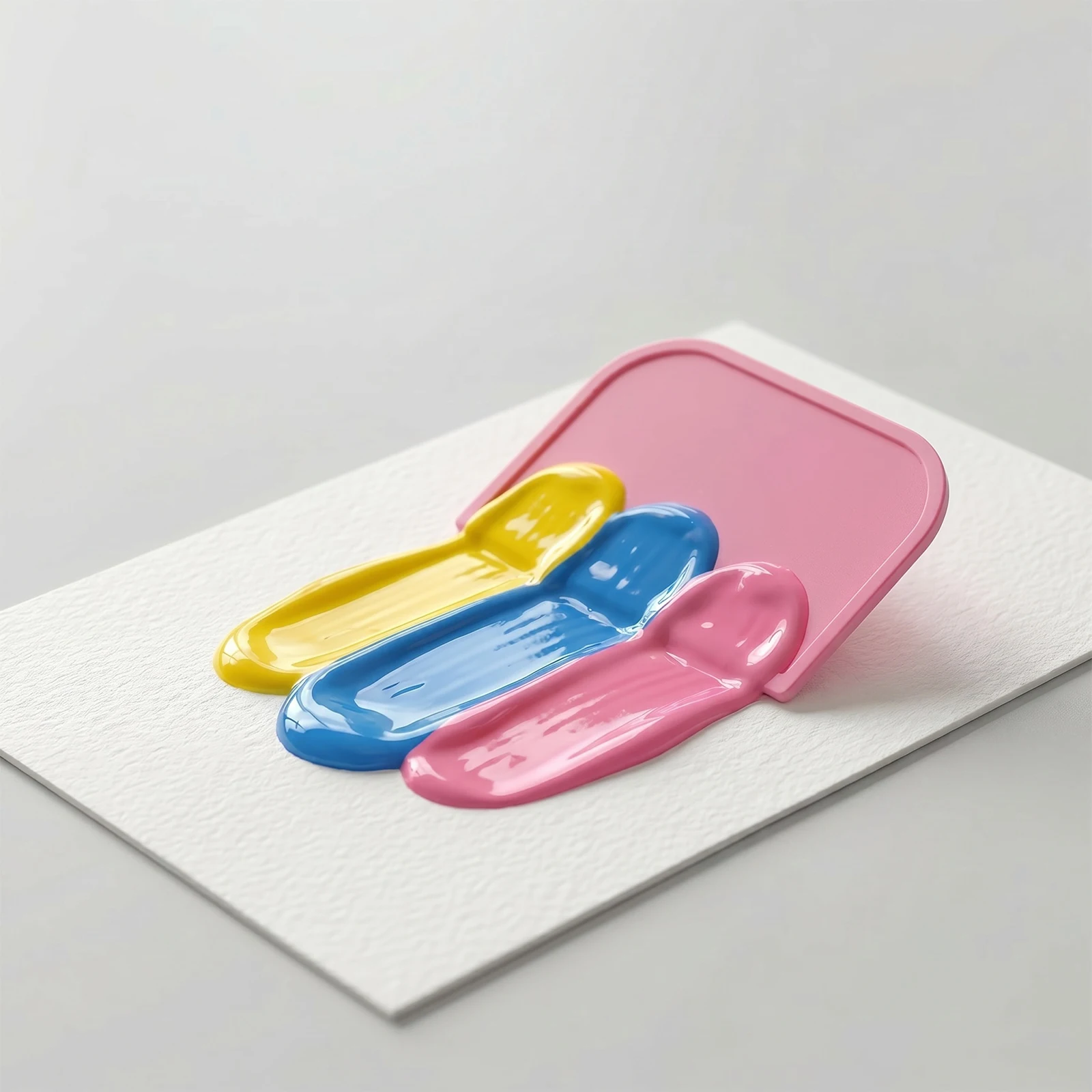 Rainbow Squeeze Art Kit Educational Art Supplies Creative Squeegee Painting Kit Party Favors Novelty Gifts for Girls Boys
