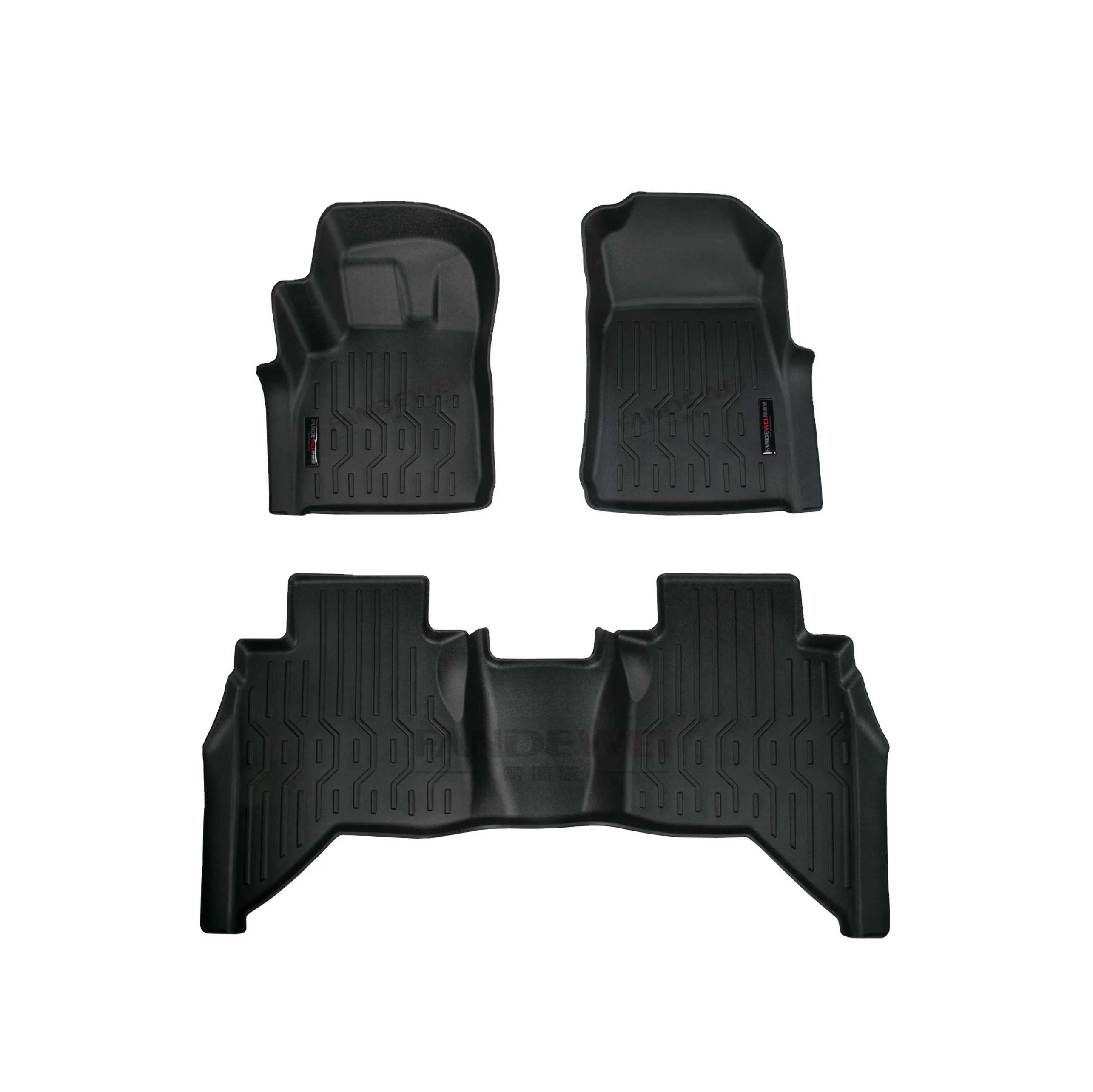 

3D TPV Rubber Best Quality Car Floor Mat Anti-slip Anti Scratch Fireproofing for ISUZU D-MAX 2021+