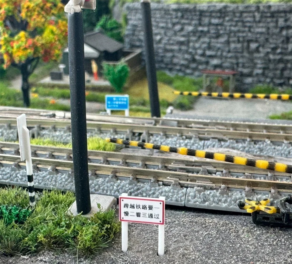 HO Scale Railway Train Slope Protection 1:87 Railroad Model Kit Sand Table Building Scene Layout/Diy Model Making Diorama 1pc