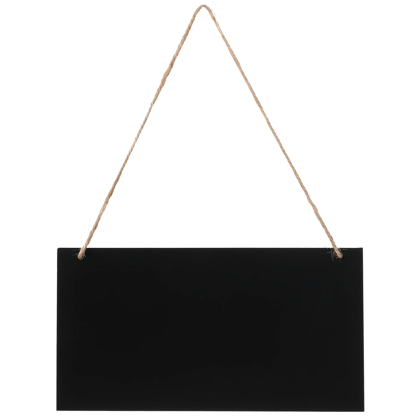 

Pastel Pencils Blackboard Pendant Signs Hanging Blank Rustic Blackboards Chalk for Events Rectangle Chalkboard Office