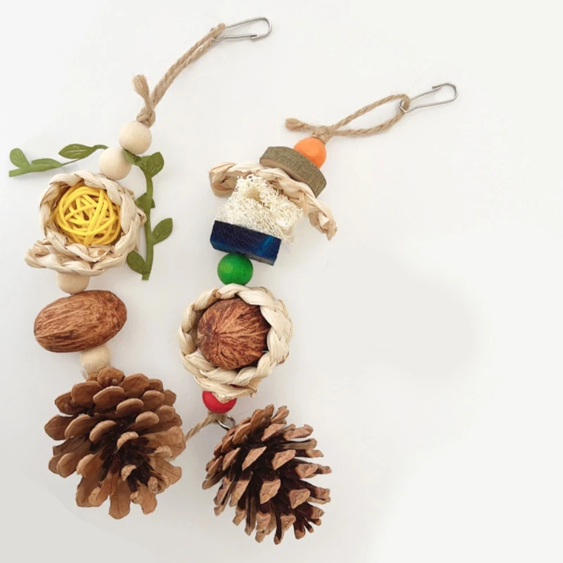 Large Parrot Toy Te…