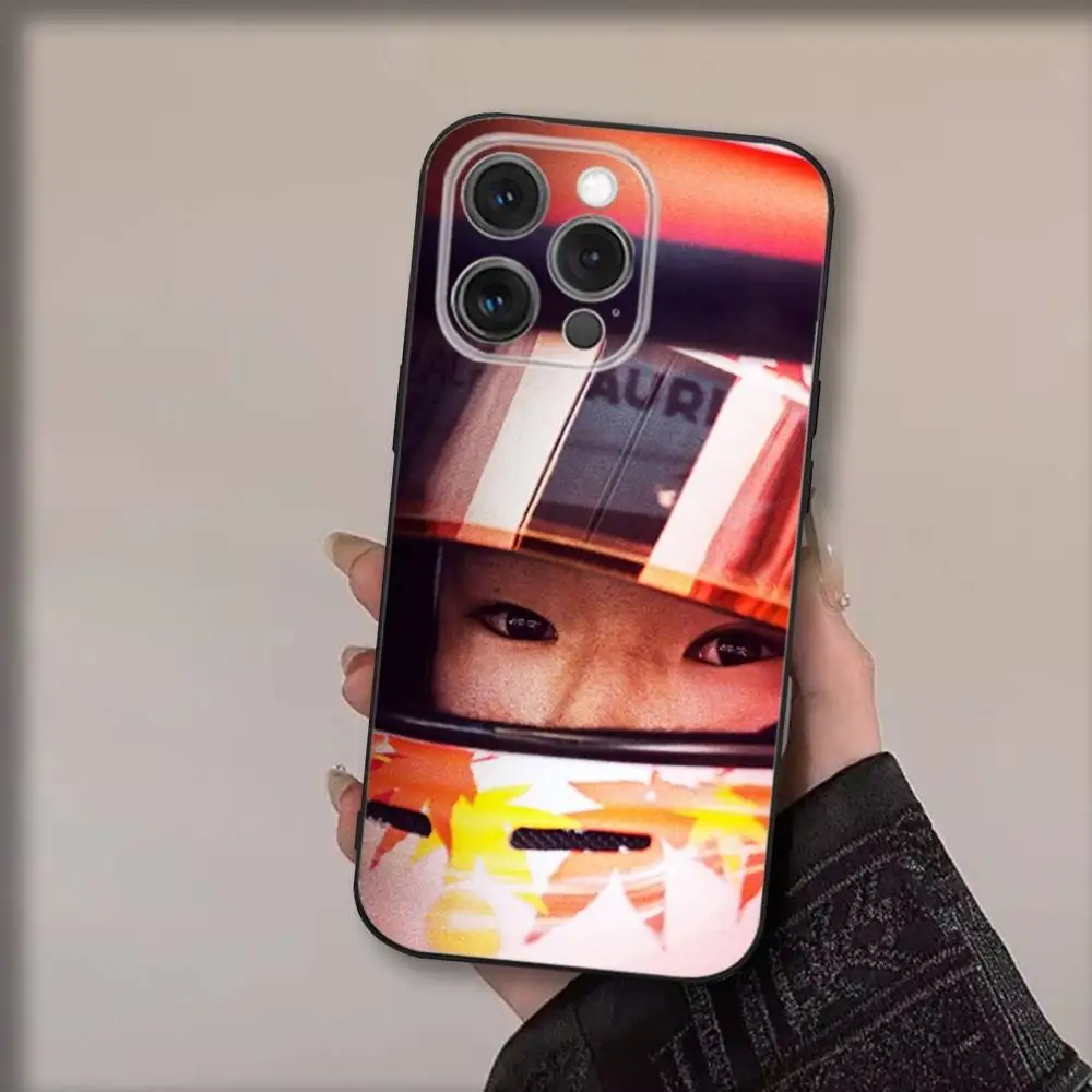 حافظة هاتف Y-Yuki Tsunodas 22 لهاتف iPhone 17,16,15,14,13,12,11,Pro,Max,Plus,Air,X,XS,XR,SE,8,7,Mini,Soft Black Funda