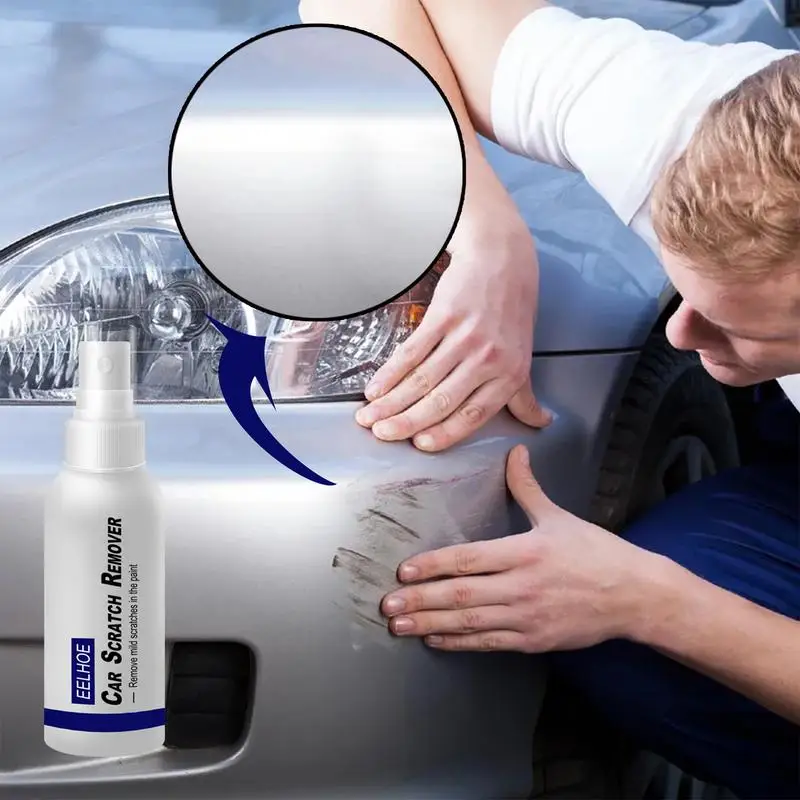 

50/100ml Car Scratch Removal Spray Auto Surface Scratch Repair Kit Repairing Agent Vehicle Scratch Cleaning Tools Mark Remover