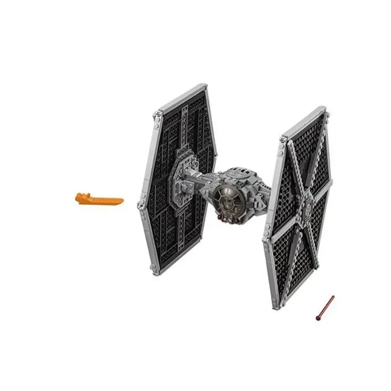 STAR WARS NEW 2023Tie Fighter Stars Fighter Space Wars Figures FIT 75300 Model Building Blocks Bricks Kids Boys Toys Gift