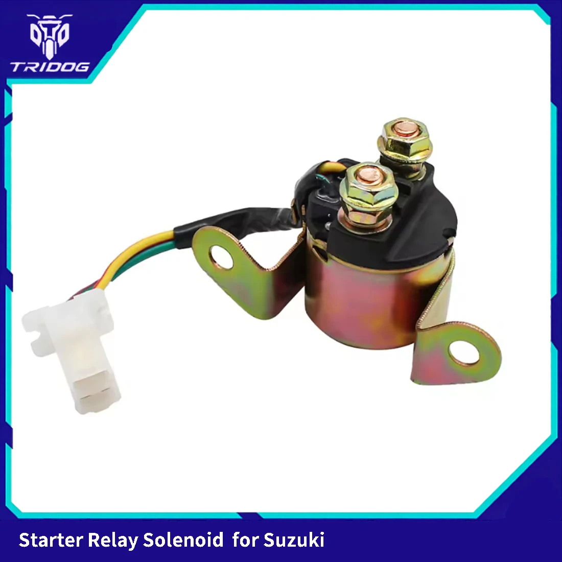 Motorcycle Starter Solenoid Relay for Suzuki GN250 1985-2001 GS700 GS750 GS1100 GV700 GV1400 GV1200 1985 1986 1987 1988 1989