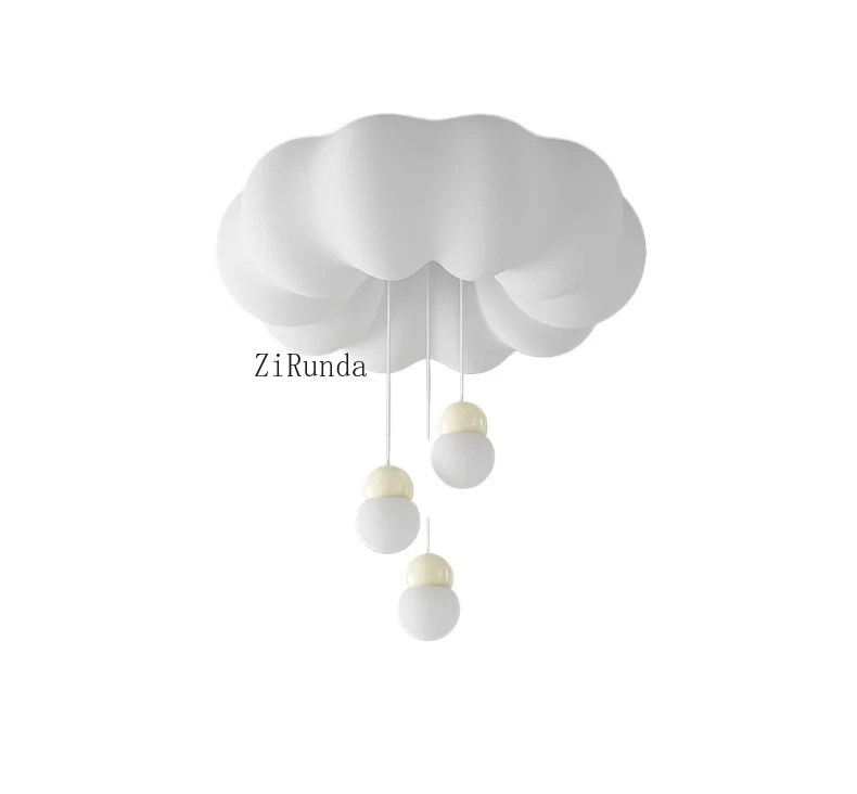 

Bedroom light cream wind cloud eye protection ceiling light ceiling light decoration children's room lamps