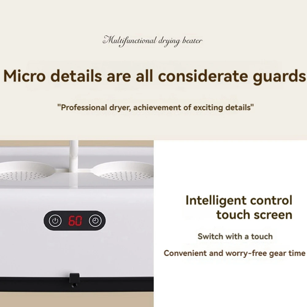 Picture 3: ABJN-Portable Clothes Dryer For Apartment RV Travel Foldable Mini Dryer Machine For Light Clothes Baby Clothes