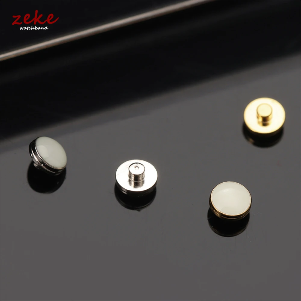 1/2pcs Watch Bezel Insert 12 O’Clock Lume Pearl Dot Mod Parts White Beads Blue Green Luminous Pip Replacement Spare Accessories image 3