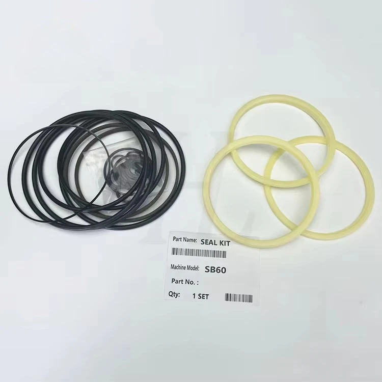 SB60 High Quality ISO9001 Certified Hydraulic Breaker Seal Repair Kit for Excavator with PU+TPFE+FKM+NBR Materials
