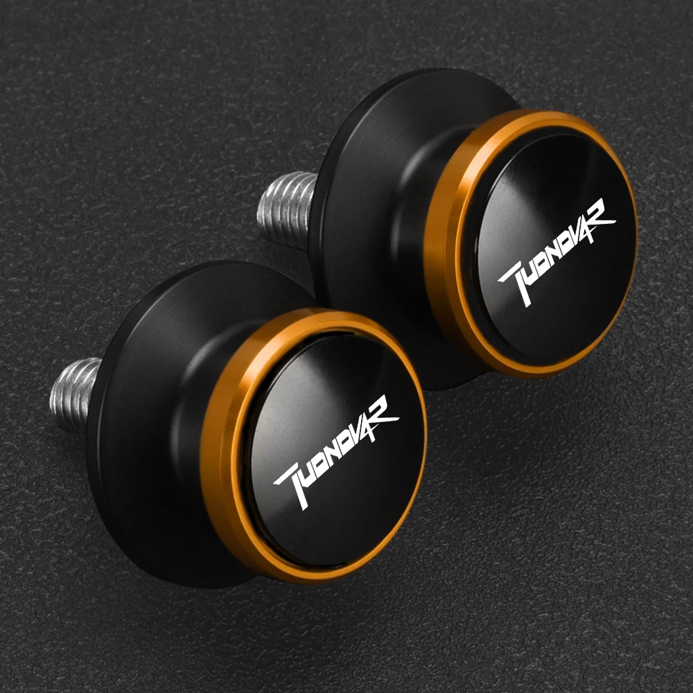 

Motorcycles Accessible For Aprilia TUONO V4R 2021 2022 2023 6MM Swingarm Spools Rear Stand Screws Swingarm Sliders Accessories