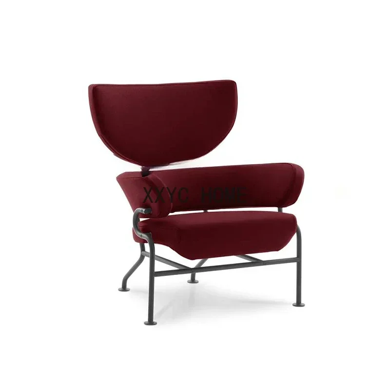 Single-Seat Sofa Chair Light Luxury High-End Living Room Lazy Small Apartment Long Sitting Living Room Leisure Chair Designer