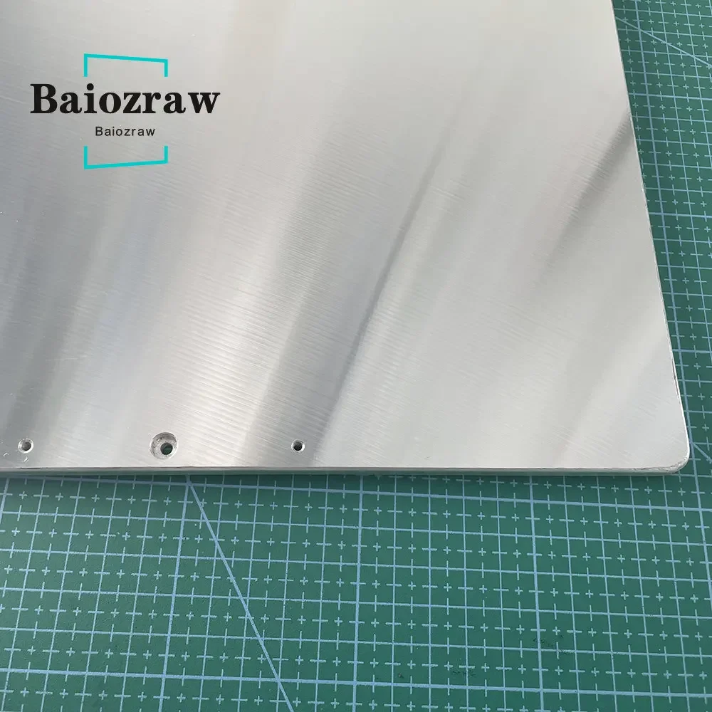 Baiozraw Voron Trident 250MM/300MM/350MM Build Super Flat Aluminum Build Plate 8mm for Voron Trident  3d Printer