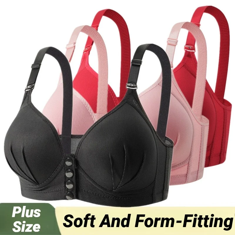 Full Coverage Bra - New Large Size Front Buckle Sexy