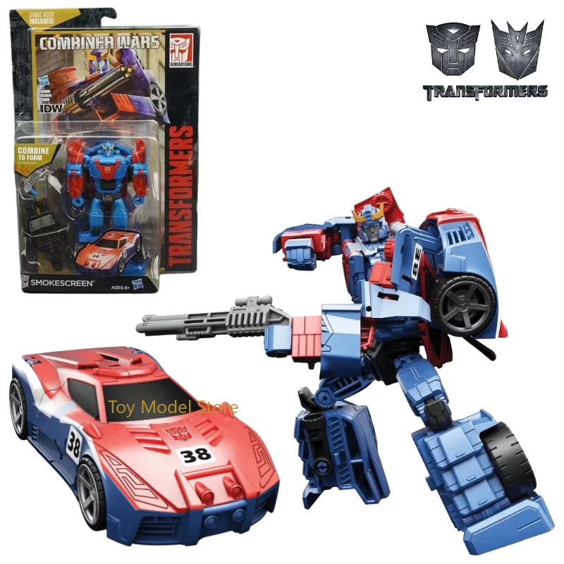 

In Stock Transformer G Series CW Class D Smoke Screen Collect Figure Anime Robot Anime Action Models Kid Gifts Sonny Angel