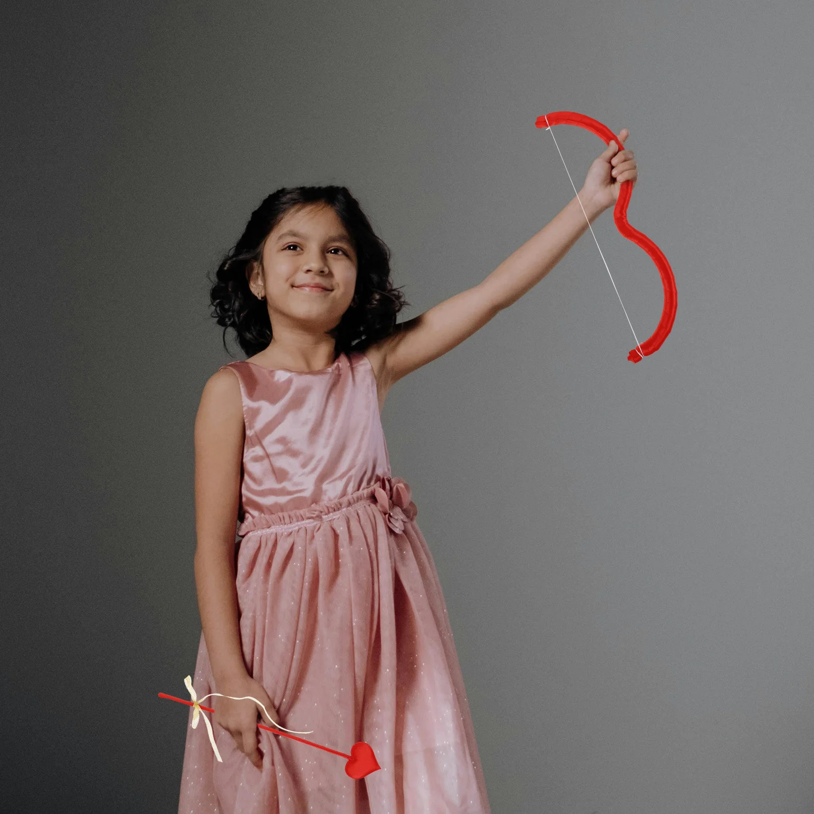 

Набор для фотосессии в стиле Купидона: лук и стрелы, реквизит для костюма на День святого Валентина, реквизит для фотосессии на Хэллоуин, наряд для костюма Купидона на Хэллоуин