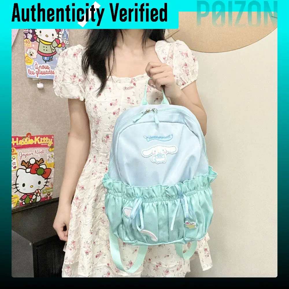 Sanrio Cinnamoroll Polyester Backpack Women's Blue XKT014C