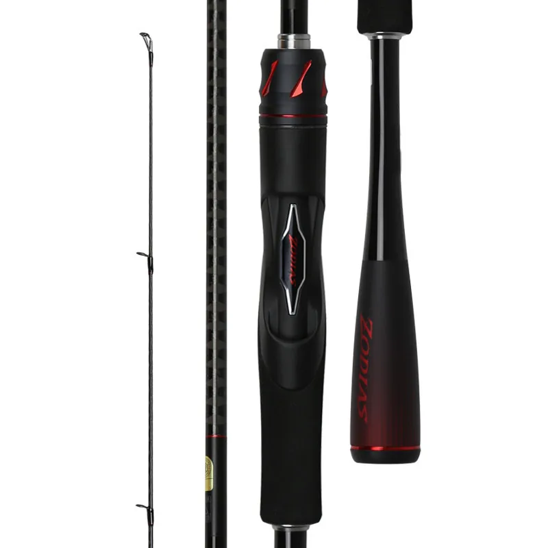 Zodias-Ultra Light Carbon Rod, Long Range Throwing Pole, Sea Fishing Rod, Spinning Casting, ML and M Power, 2.13m