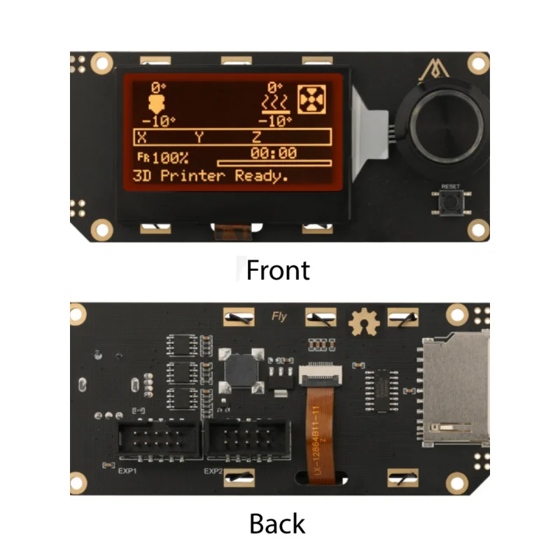 

1 шт. новый 3D-принтер FLY 12864 ЖК-дисплей для вирона 2,4 DIY комплект