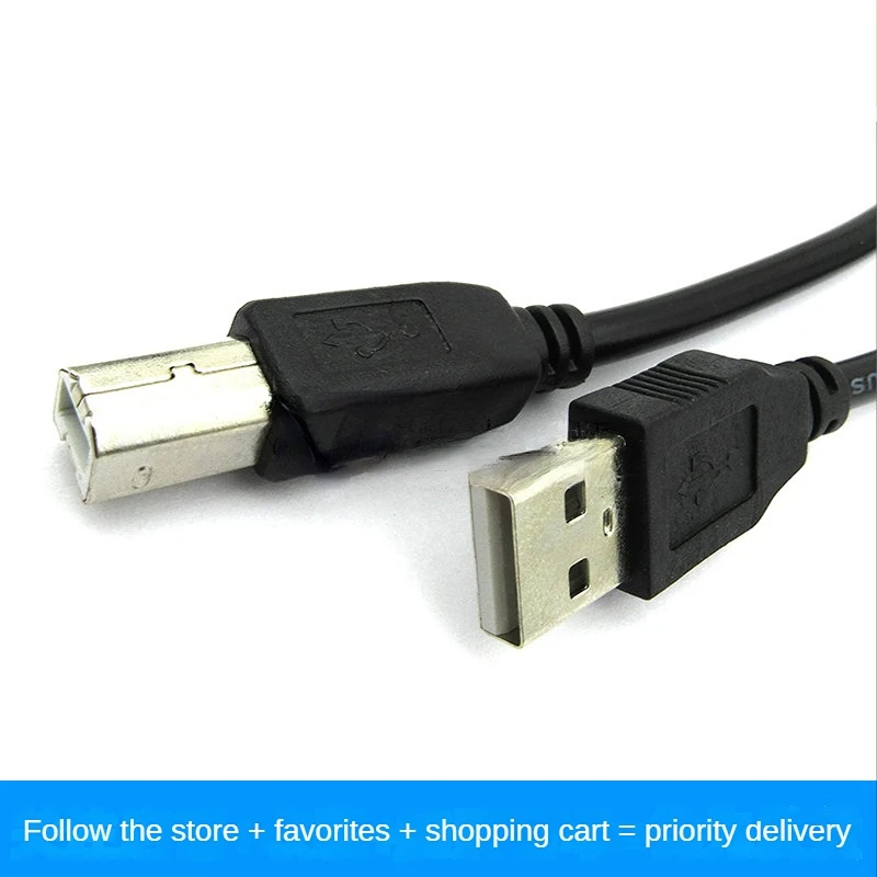 USB 2.0 Print Cable Printer Data Cable 1.5 Meters A-BUSB Transport Connection Cable Development Board Cable