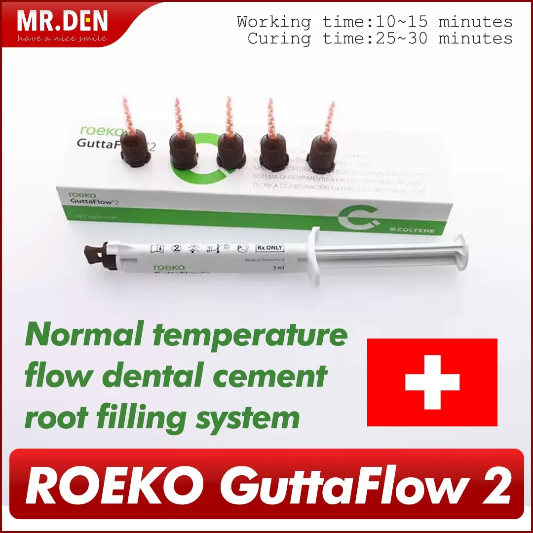 

Dental Materials Ambient Flow Adhesive Root Filling System Swiss Root Filling Paste Dental Root Filling Materials