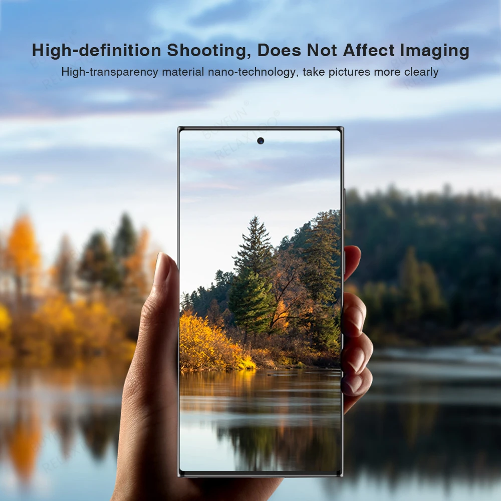 حامي عدسة الكاميرا لسامسونج غالاكسي S22 الترا 5G حلقة حماية معدنية لسامسونج S22 الترا S 22 الترا سبائك الألومنيوم فيلم