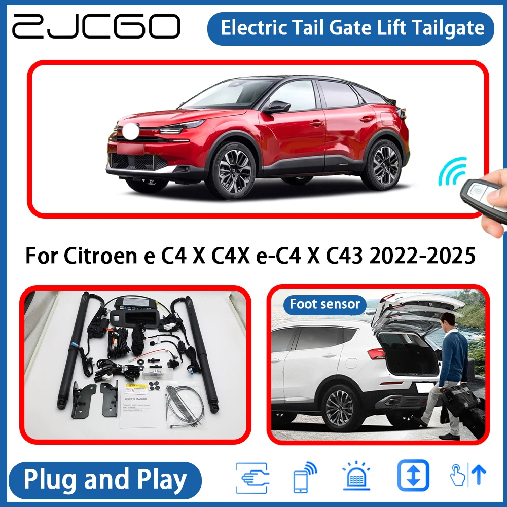 

for Citroen e C4 X C4X e-C4 X C43 2022-2025 Automatic Powered Tailgate Power Liftgate Electric Tail Gate Lift Assisting System