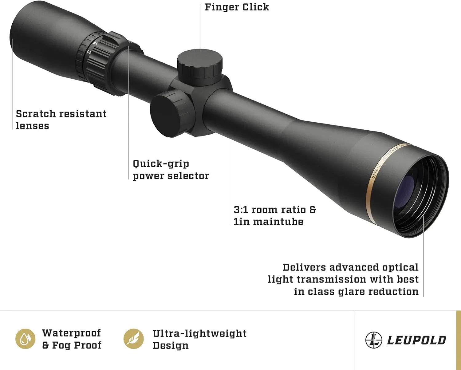 Leupold VX-Freedom 3-9x40mm Riflescope