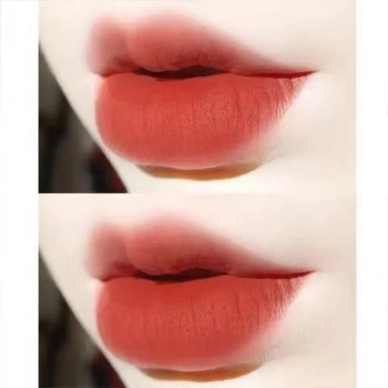 1~4PCS Gentle Color Lip Tint Mud Moisturizing 6 Colors Velvet Matte Lipstick Lips Makeup Chestnut Lip Gloss