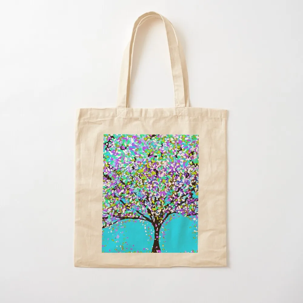 

Tree Oil Painting Tote Bag custom fabric bag tote bag men
