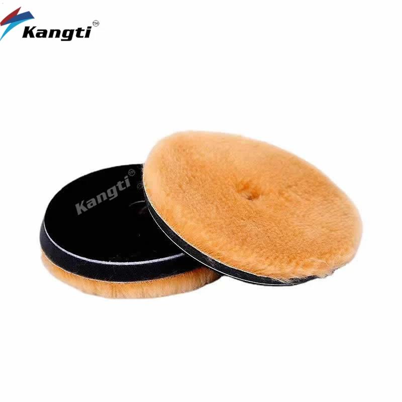 Wool Polishing Pad Woollen Car Buffing Pad 3/5/6Inch Polishing Disc Car Polish Buffing Pads Polisher Buffing Waxing Polish Tools