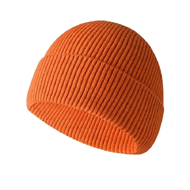 Integrated Seamless knitted Hat Winter Fabric Hat For Adult Unisex Skullies & Beanies