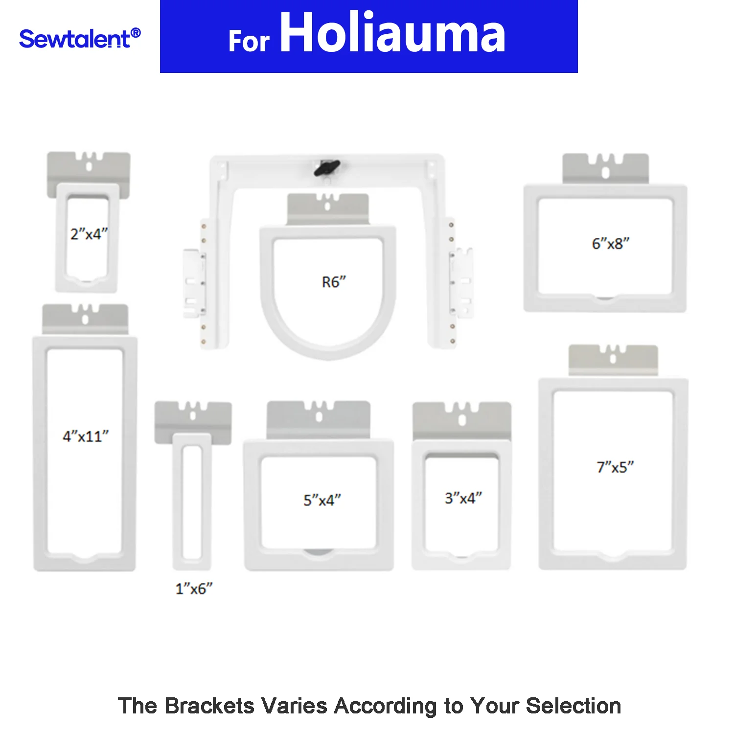 

Holiauma Holihope HO1501N/1502H/1504H/1506H embroidery machine with Mighty Hoop HoopMaster 8in1 Magnetic Fast Magna Hoop Kit