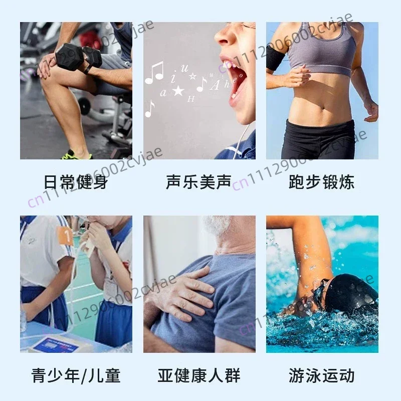 Abdominal Breathing Trainer Pulmonary Function Running Swimming Yoga Resistance Muscle Exercise Professional Auxiliary Equipment