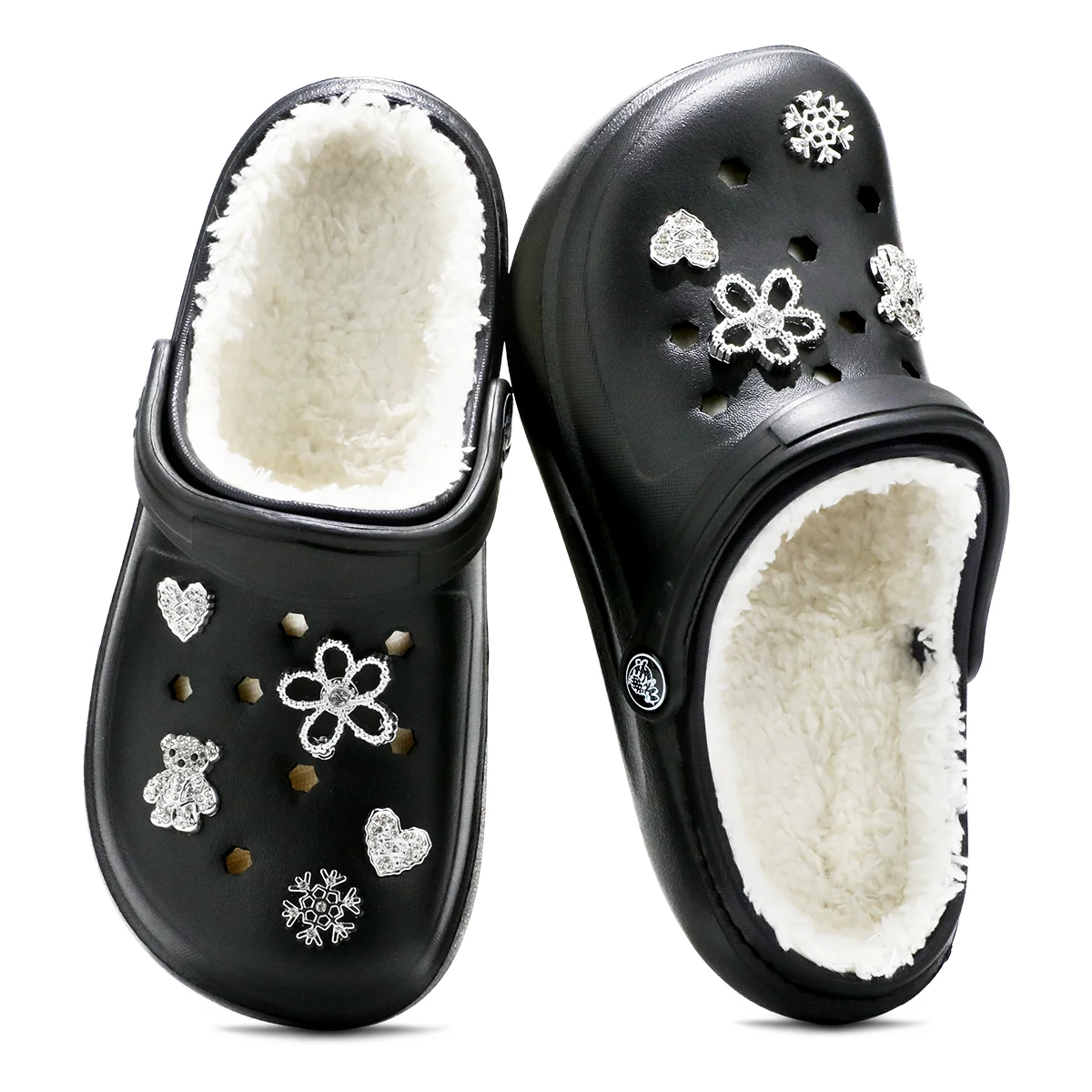 Warme Winter-Clogs für Damen, modischer und lässiger Stil, können drinnen oder draußen getragen werden 666 – Detail 2