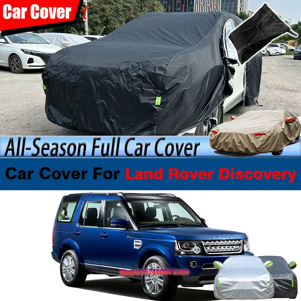 

All Weather SUV Car Cover Anti UV Sun Shade Rain Snow Dust Waterproof Shield For Land Rover Discovery 1989-2023