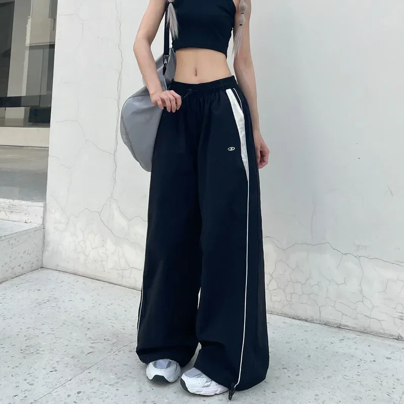Jogger Women Streetwear Fashion Wide Leg Pants Korean Harajuku Sweatpants Loose Casual Trouers Pantalon Femme New Bottoms