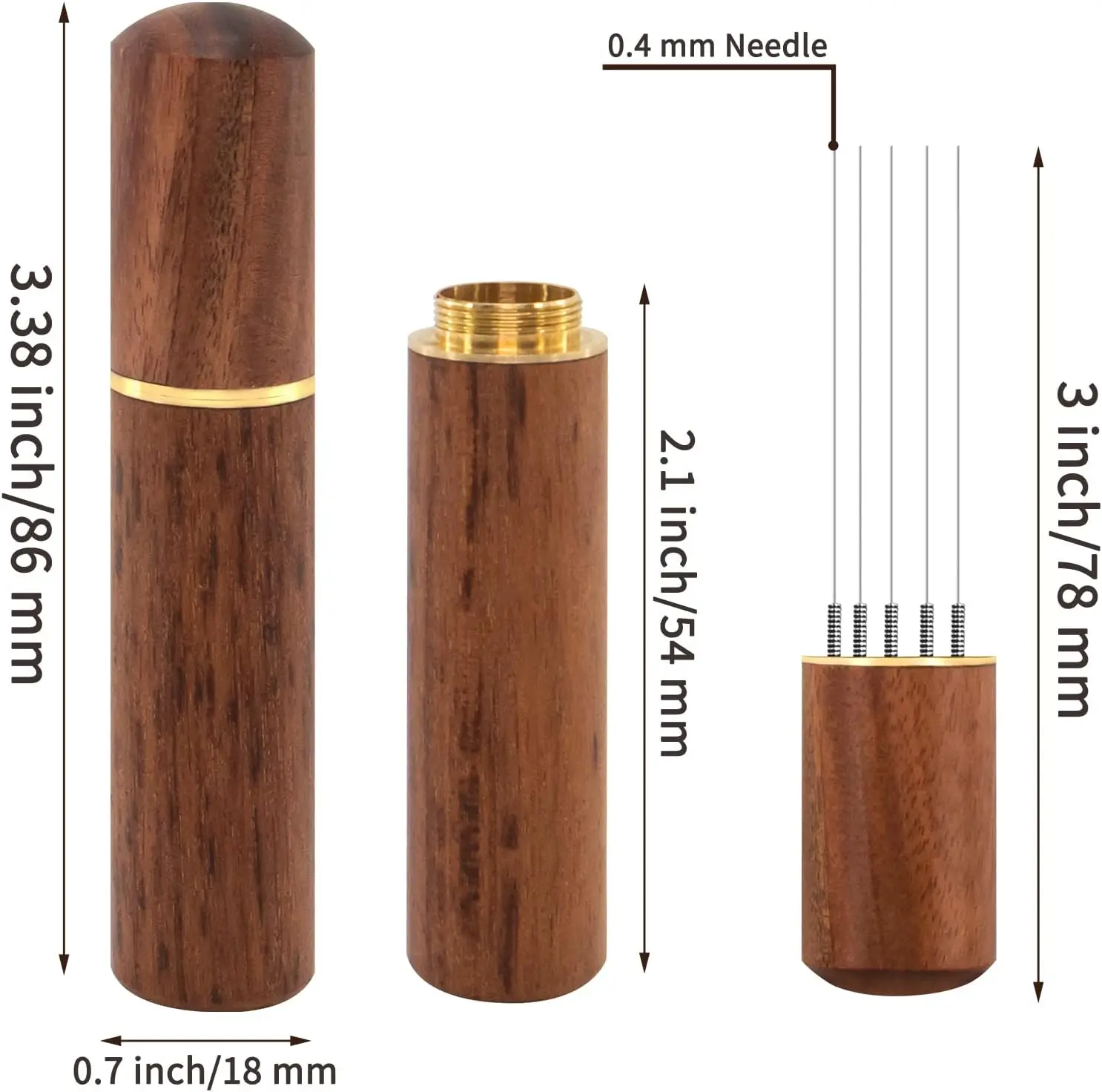 Stainless Steel Coffee Powder Tamper Espresso Powder Stirrer Coffee Powder Distributor Needle Barista Accessories Tools - view 5