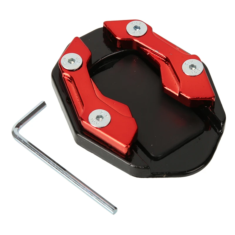 يأتي مسند القدمين الجانبي المضاد للانزلاق مع قاعدة واسعة من سبائك الألومنيوم أو الفولاذ لقطع CNC.