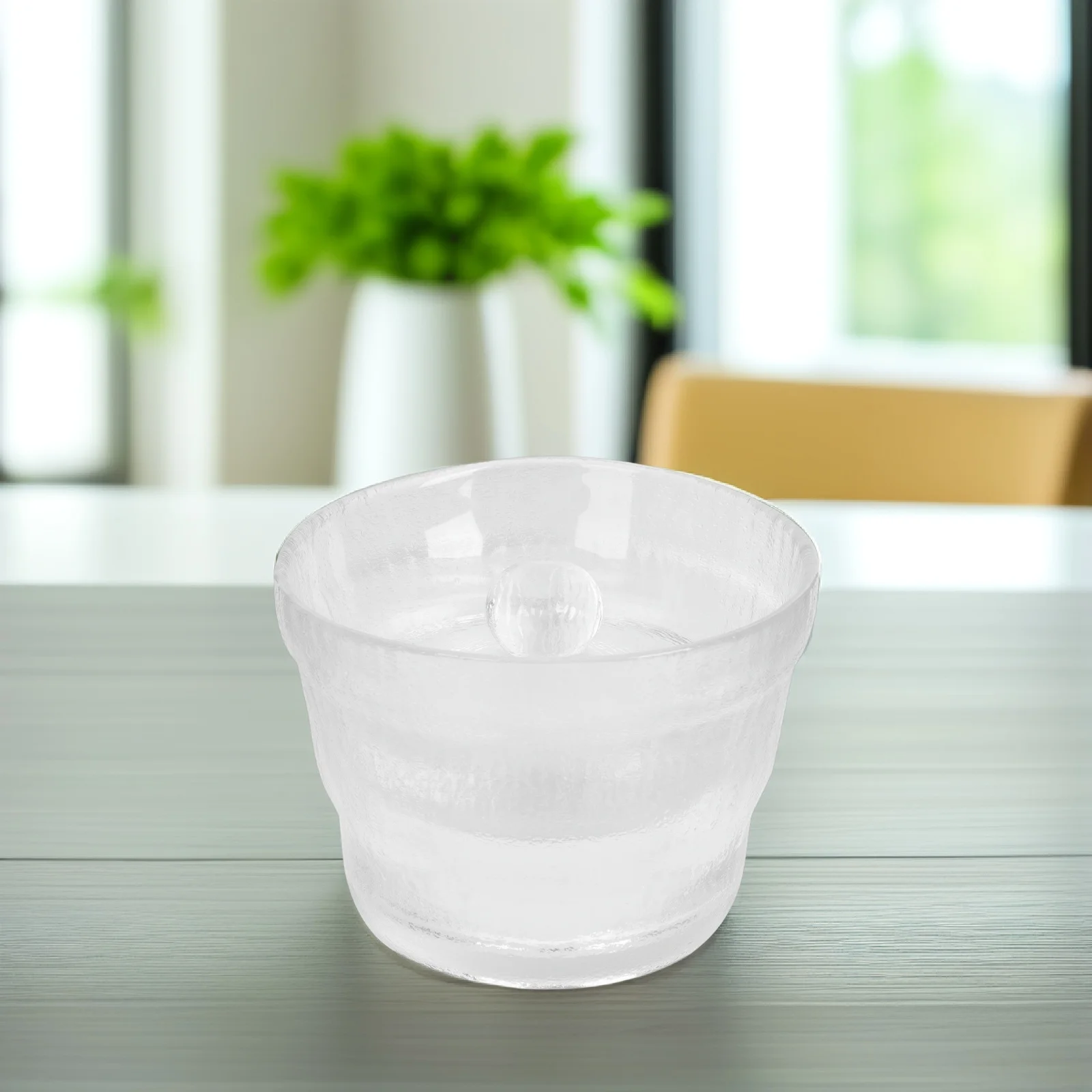 Compact Glass Traditional Fermenting Jar Airtight Lid Easy Clean Pickles Can Sturdy Safe Food Storage No Burrs