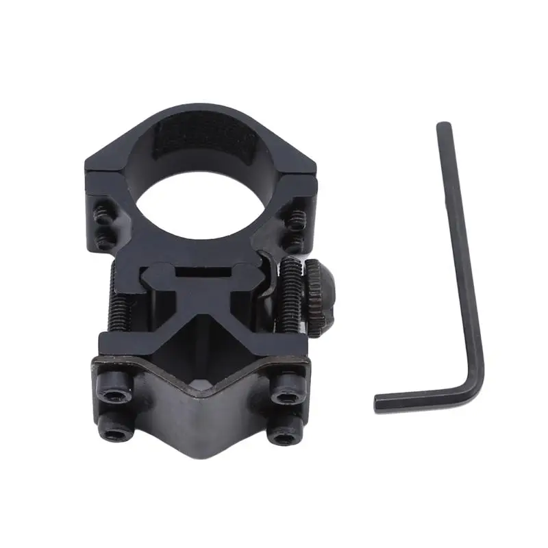 Universal Metal Rail Clip Butterfly Clips Flashlight Laser Torch Bracket For Hunting Flash Light Accessories Supplies