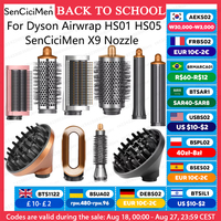 Hair Styler Nozzle Auto Curling For Dyson Airwrap HS01 HS05 Sencicimen X9 Hair Dryer Accessories Multi Hair Curler Cylinder Comb