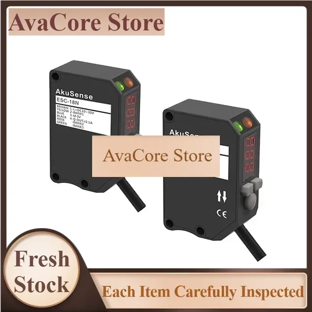 AvaCore Premium Products 1  c  sources color sensor factory 10-30 VDC industrial colour ESC-18N -25~55 ℃