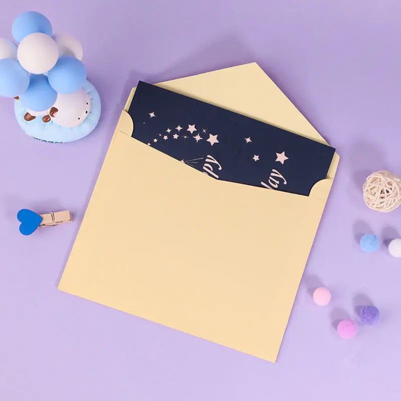 Creative Happy Birthday 3D Greeting Card Birthday Card