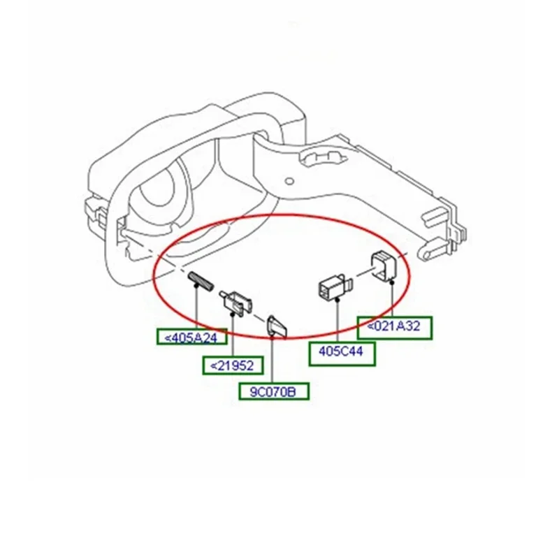 For Land Rover Range Rover Sport Discovery 3/4 Outer Fuel Tank Cap Snap Fuel Tank Lock Repair Kit Auto Parts