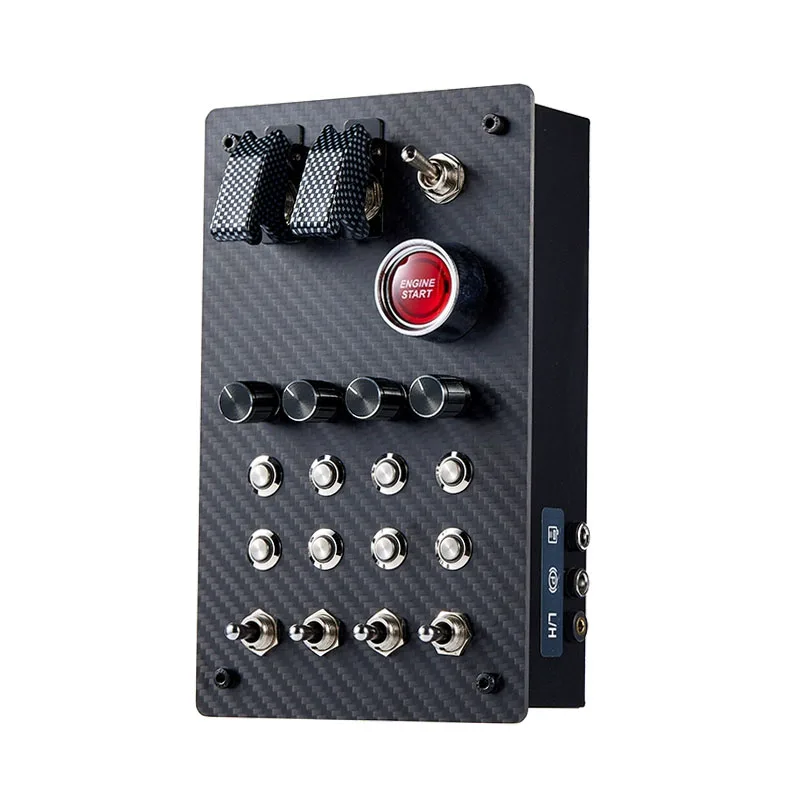 

ZQSR PC USB Racing Simulator Central Control Box Multifunctional Control Button Box For Fanatec Thrustmaster For Logitech MOZA