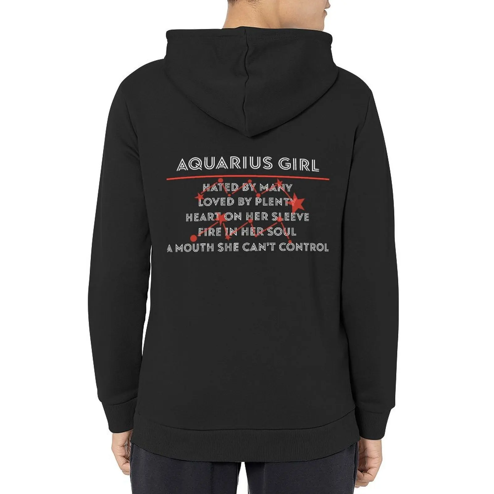 

Womens Aquarius Girl Hated Loved Awesome Hoodie mens clothing men's autumn clothes men's coat men clothes hoodie