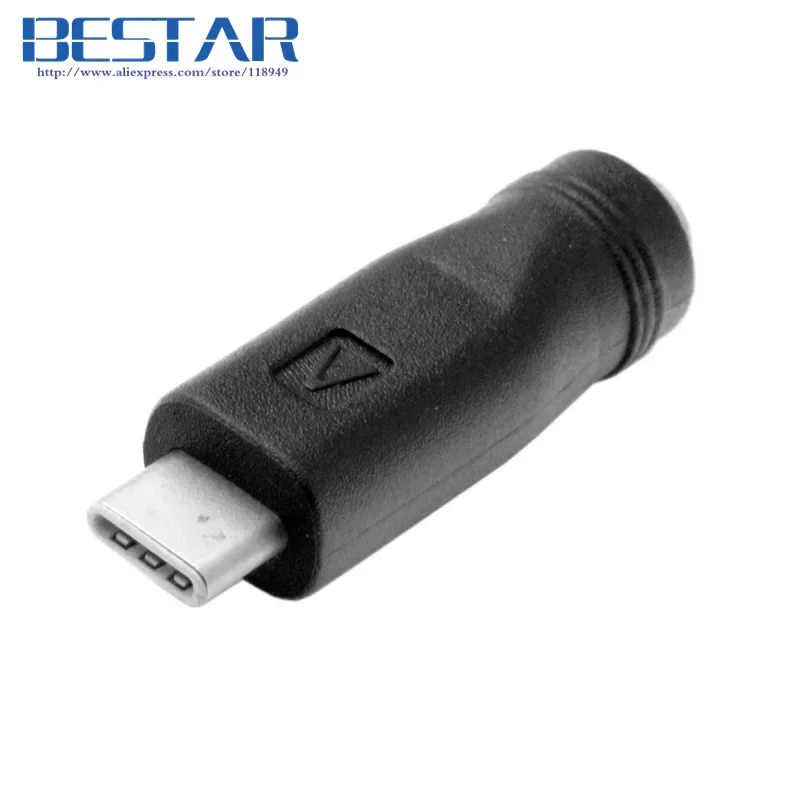 USB 3.1 Type C USB-C to DC 5.5 2.1mm Power Jack Extension Charge Adapter Connector Adaptor  for New Macbook
